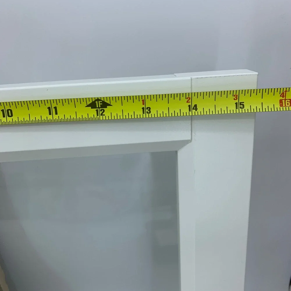 IKEA BILLY OXBERG Glass Door White 15.75x13.75 502.756.19 Replacement Part